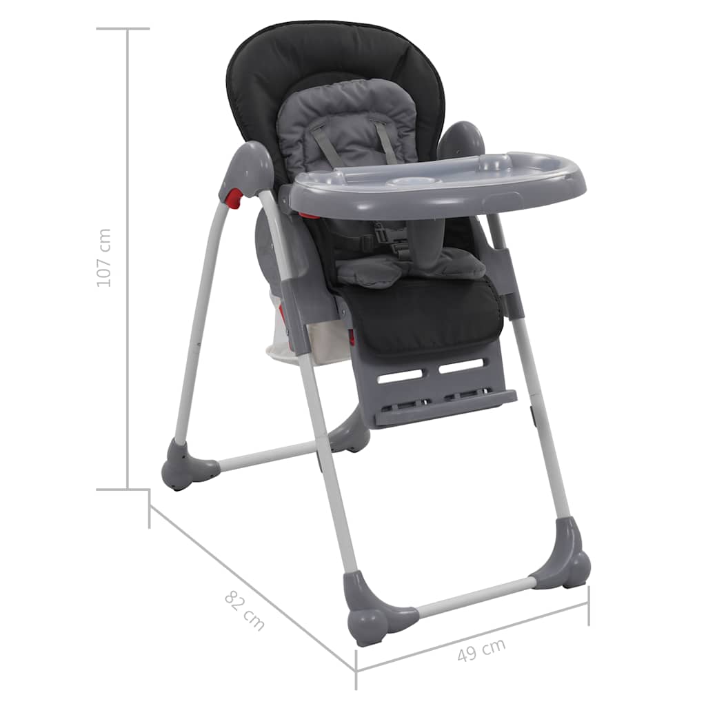 Chaise haute bébé
