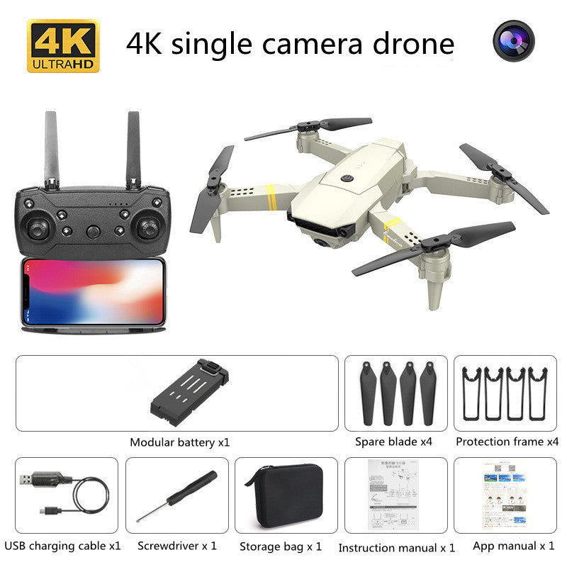 Drone aérien pliant E58
