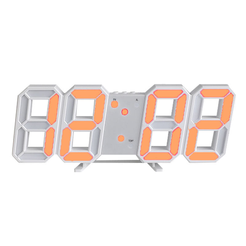 Horloge numérique murale LED électronique réveil cadeau Horloge Grande horloge température
