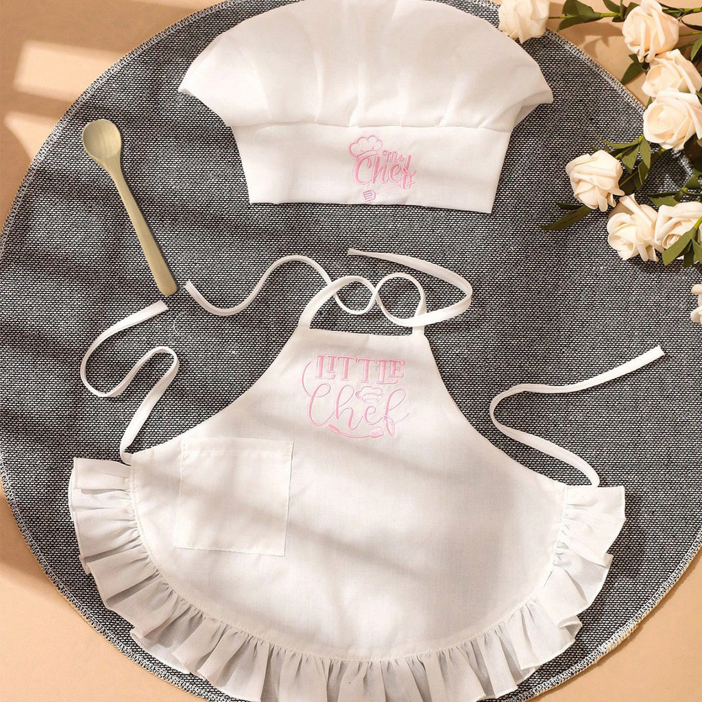 Bébé de 1 mois Photo Outfit Chapeau haut en dentelle Broderie petit chef costume