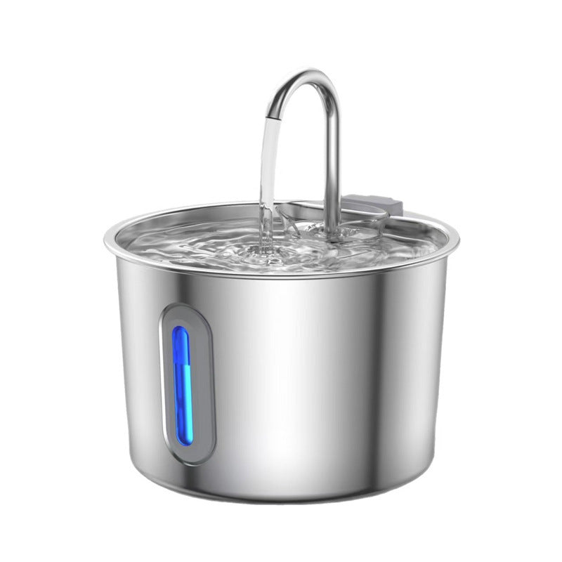 Distributeur automatique d'eau en acier inoxydable Pet Cat