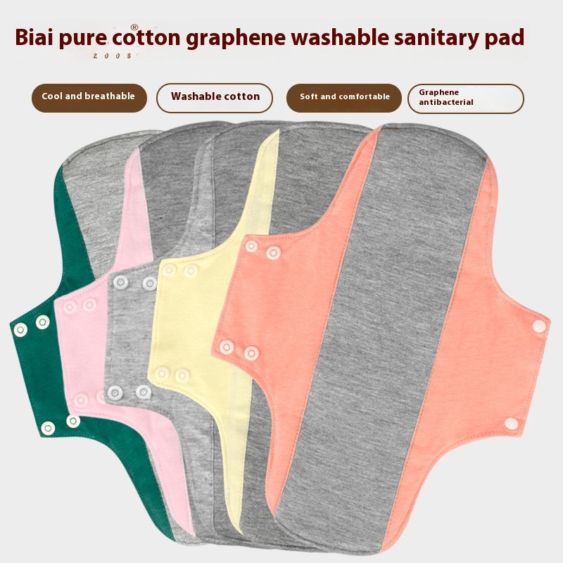 Graphene Protection Mat Coton Antibactérien imperméable Sanitaire Pads Urine fuite pour Th