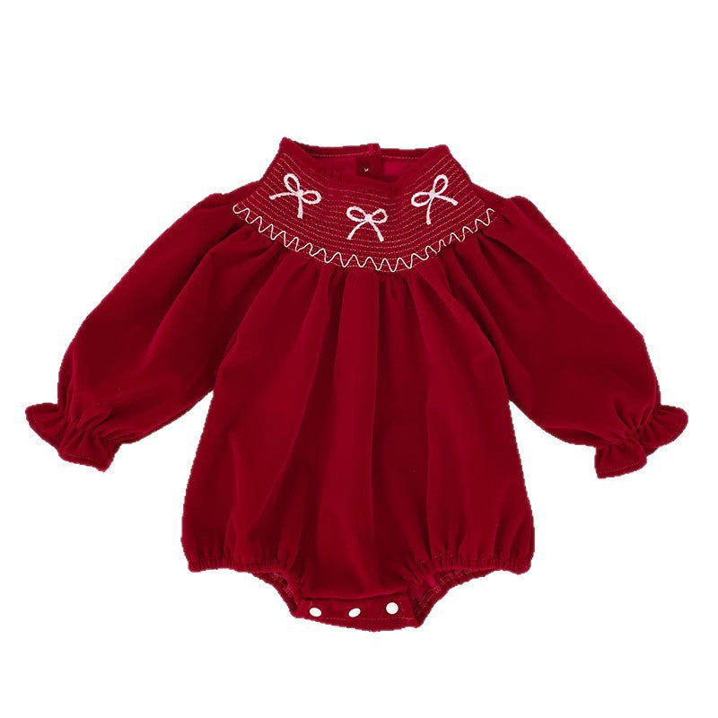 Bébé fille Printemps et automne Romper