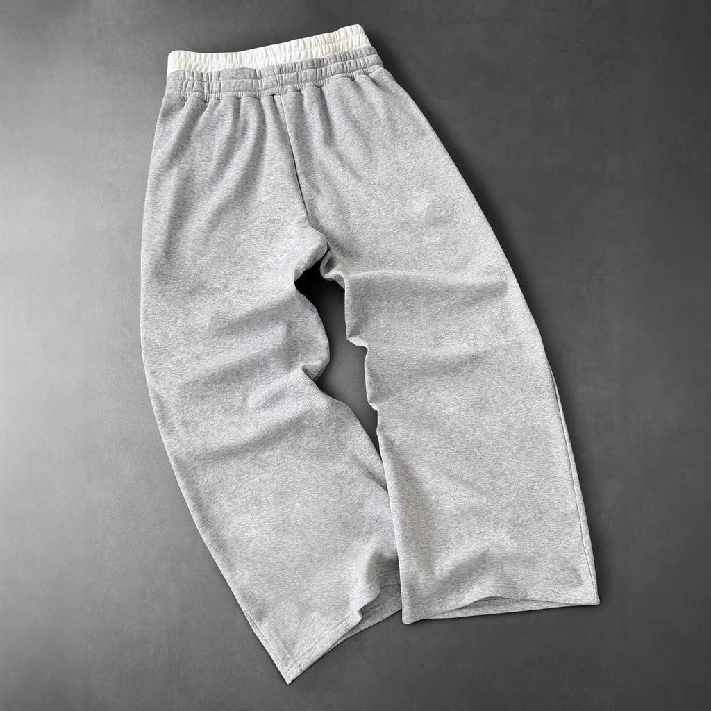 Pantalons de sport pour femmes et hommes à jambes droites