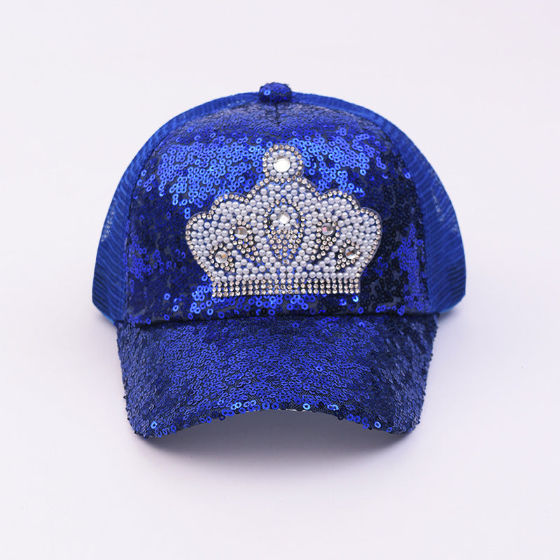 Crown Princess Childrens Mesh Hat