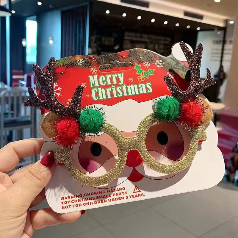 Verres de Noël Cadre Santa Claus Xmas Eyewear