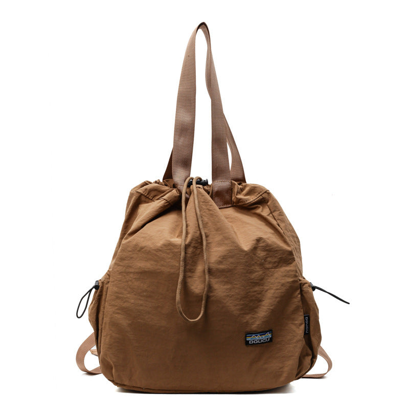 Minimalisme de couleur solide Sac à dos de voyage léger