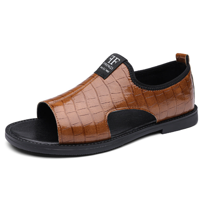 Sandales de mode à pieds ouverts pour hommes