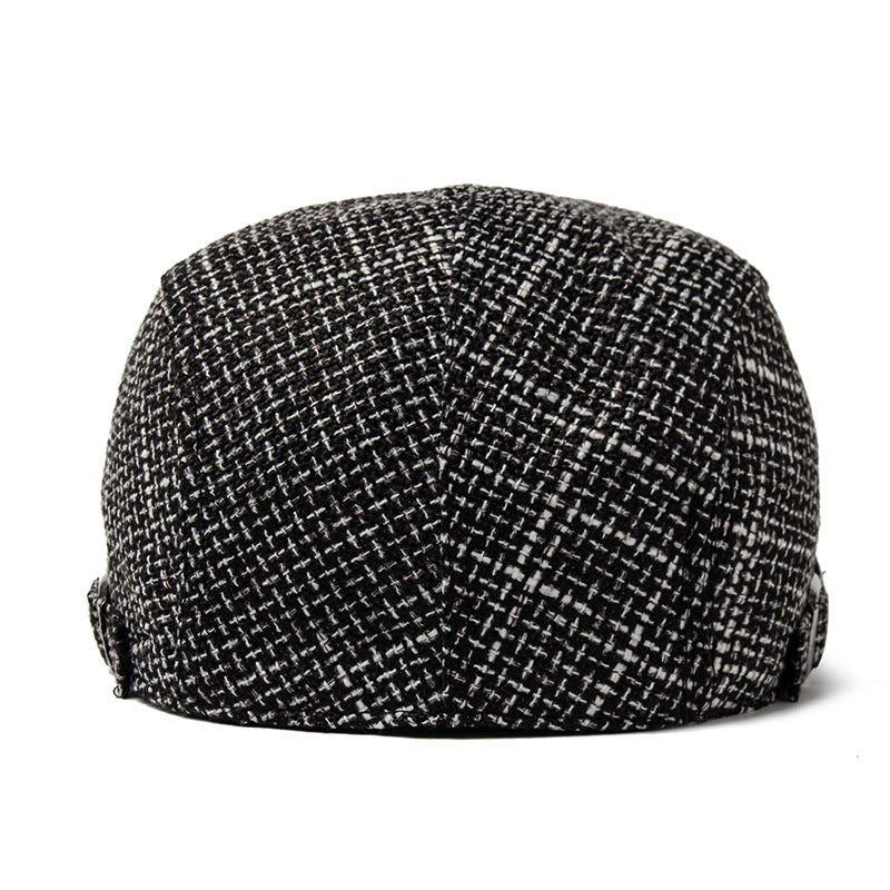 Homme respirant Rétro casual coton et lin Beret