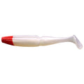 Soft Bait Deux Couleurs T Tail Lure de Poisson souple avec Crochet Groove