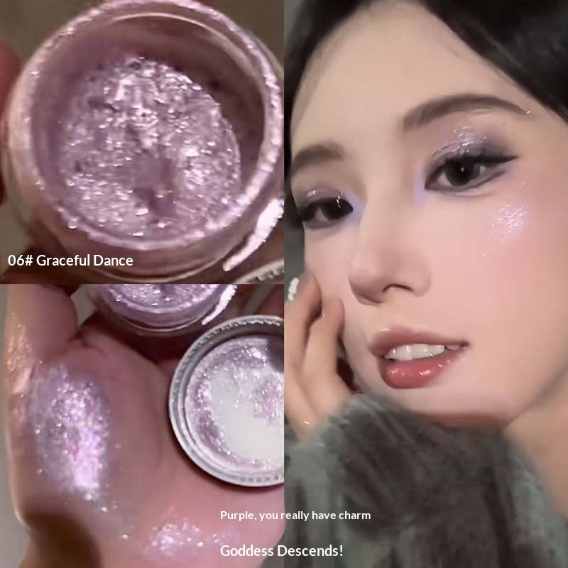 Fardeau à paupières en gel monocolore à haute intensité