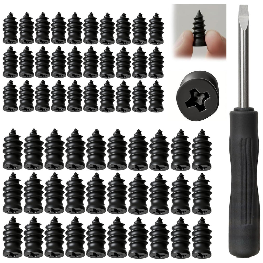 60Pcs Réparation de pneus Nail en caoutchouc