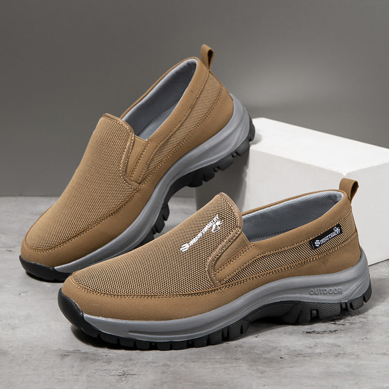 Hommes Non-dérapant Grande Taille Casual Mesh Chaussures