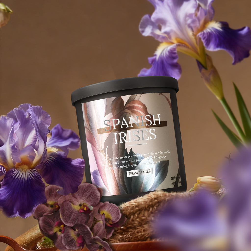 Retro Flower-Scented Balm Solid Car Air Freshener
