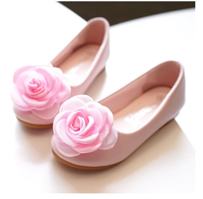 Chaussures en cuir PU style fille