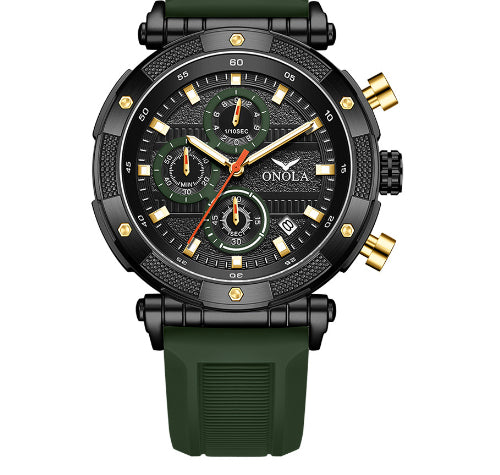 Fashion Multi-fonctionnel Quartz Tape Watch Imperméable