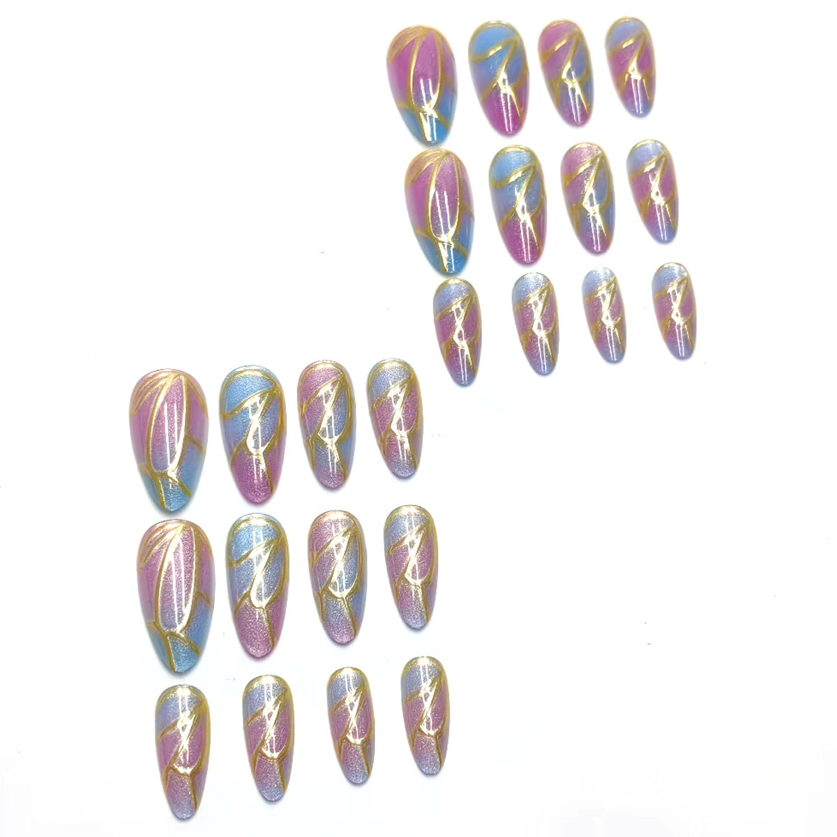 Meilleures ventes de ongles portables en forme d'amande Une tendance