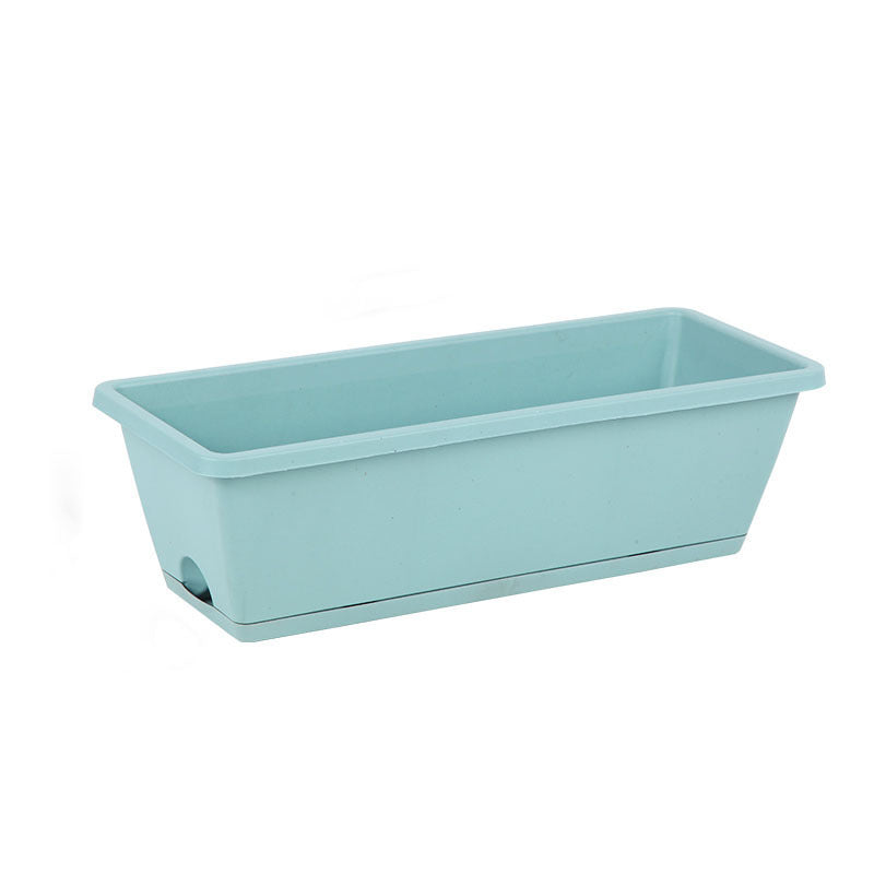 Plantation en plastique Trough Famille plantation de fleurs Extra grande évier de cuisine rectangulaire