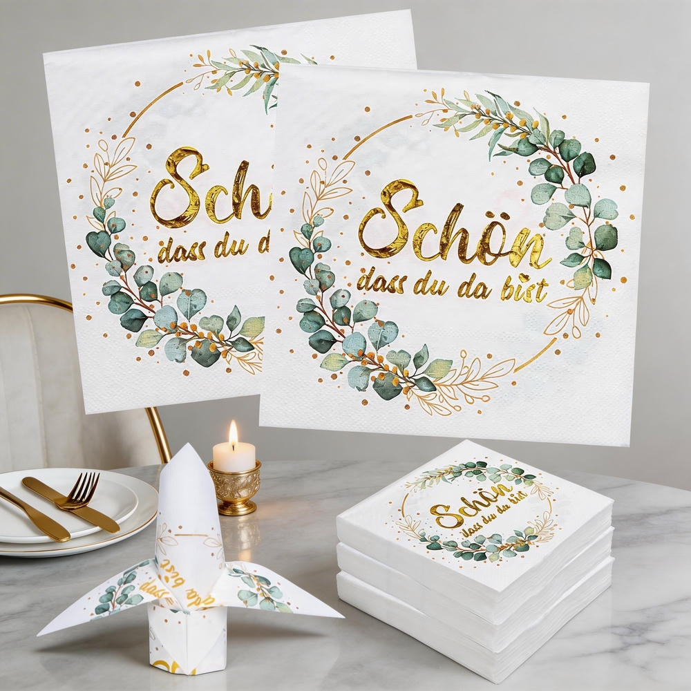 Verte Merci pour vos serviettes