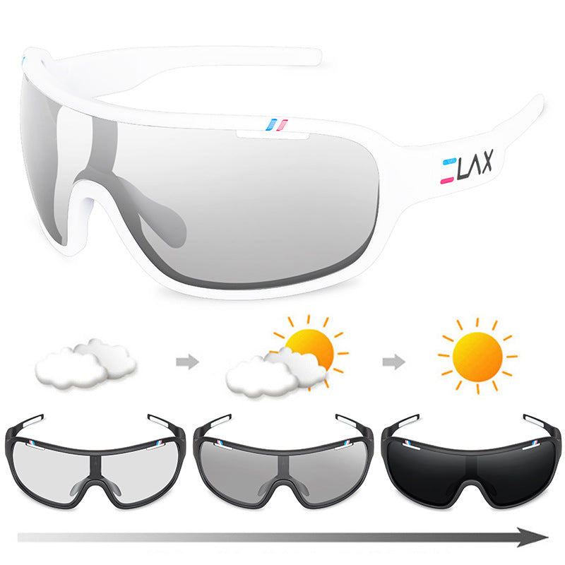 Cyclisme sportif Verres polarisés changeants de couleur