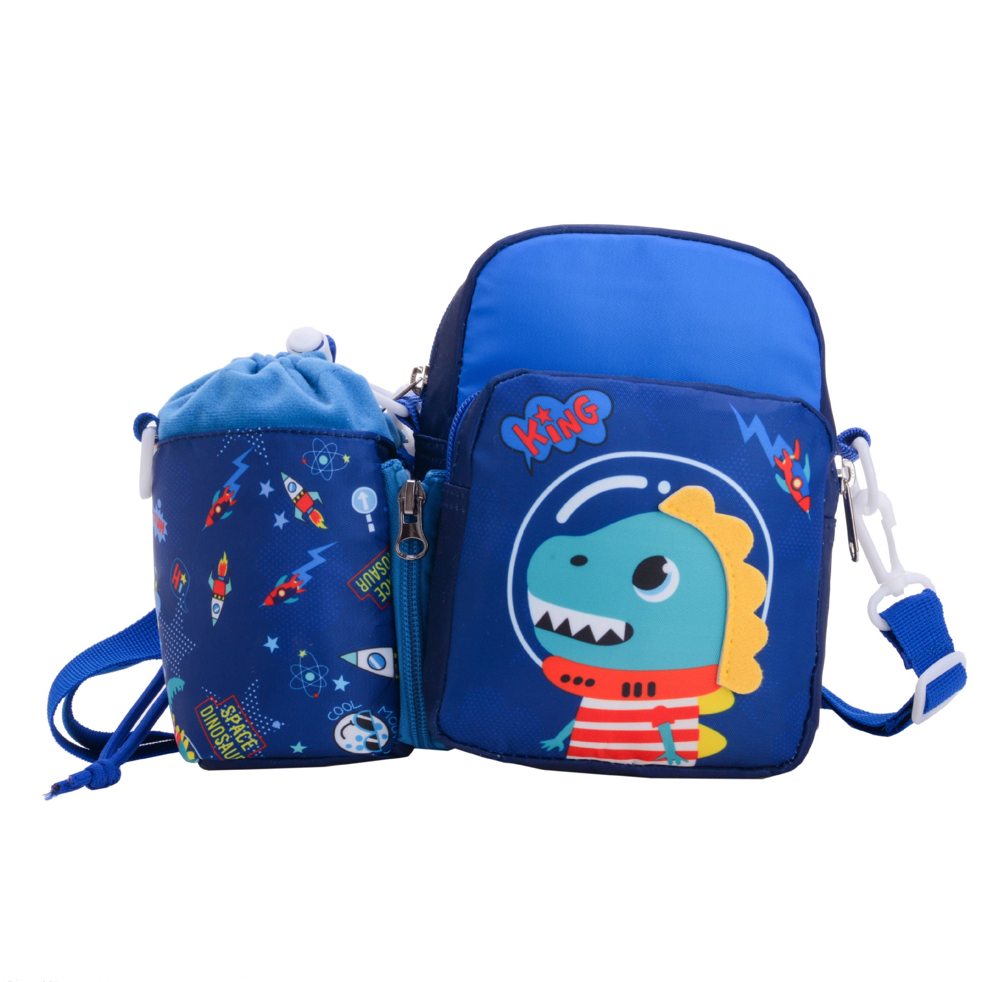 Filles et Garçons Convertible Crossbody Sac à Dos Mignon Petite bouteille d'eau Sac à Dos pour l'extérieur
