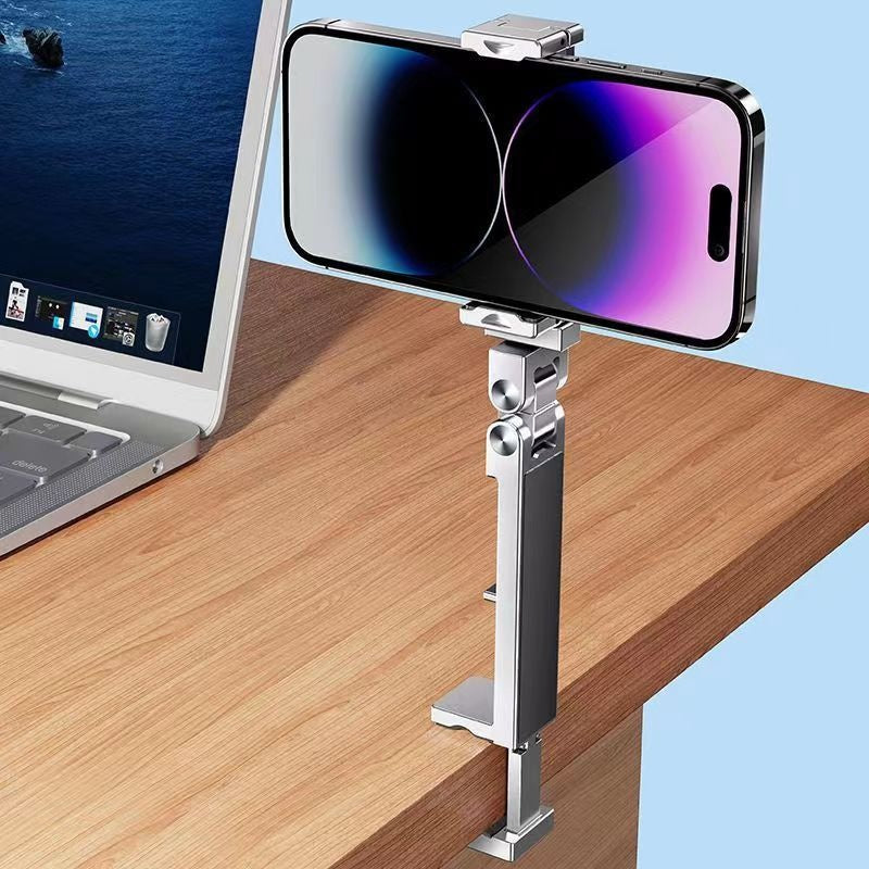Support portable de téléphone pliable en alliage d'aluminium