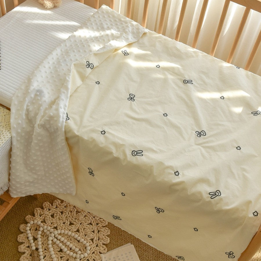 Couverture de couettes en coton pur bébé