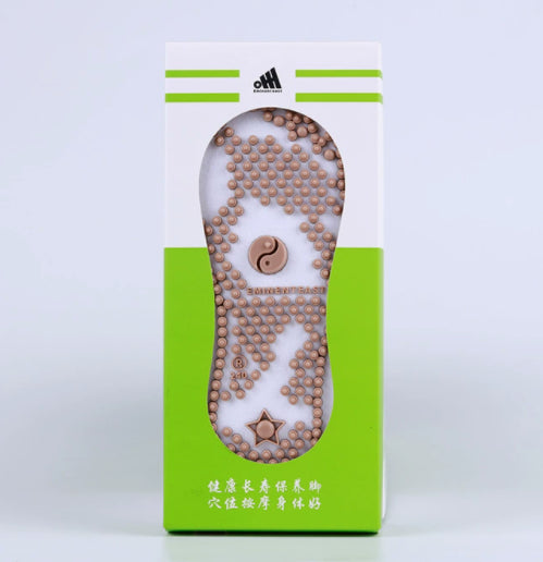 Chaussettes de massage en coton peigné