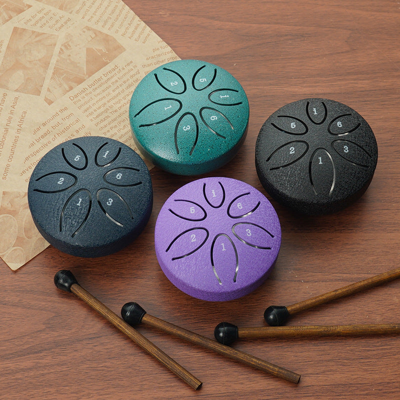 Mini instruments de musique 6 tons 3 pouces Ethereal Drum