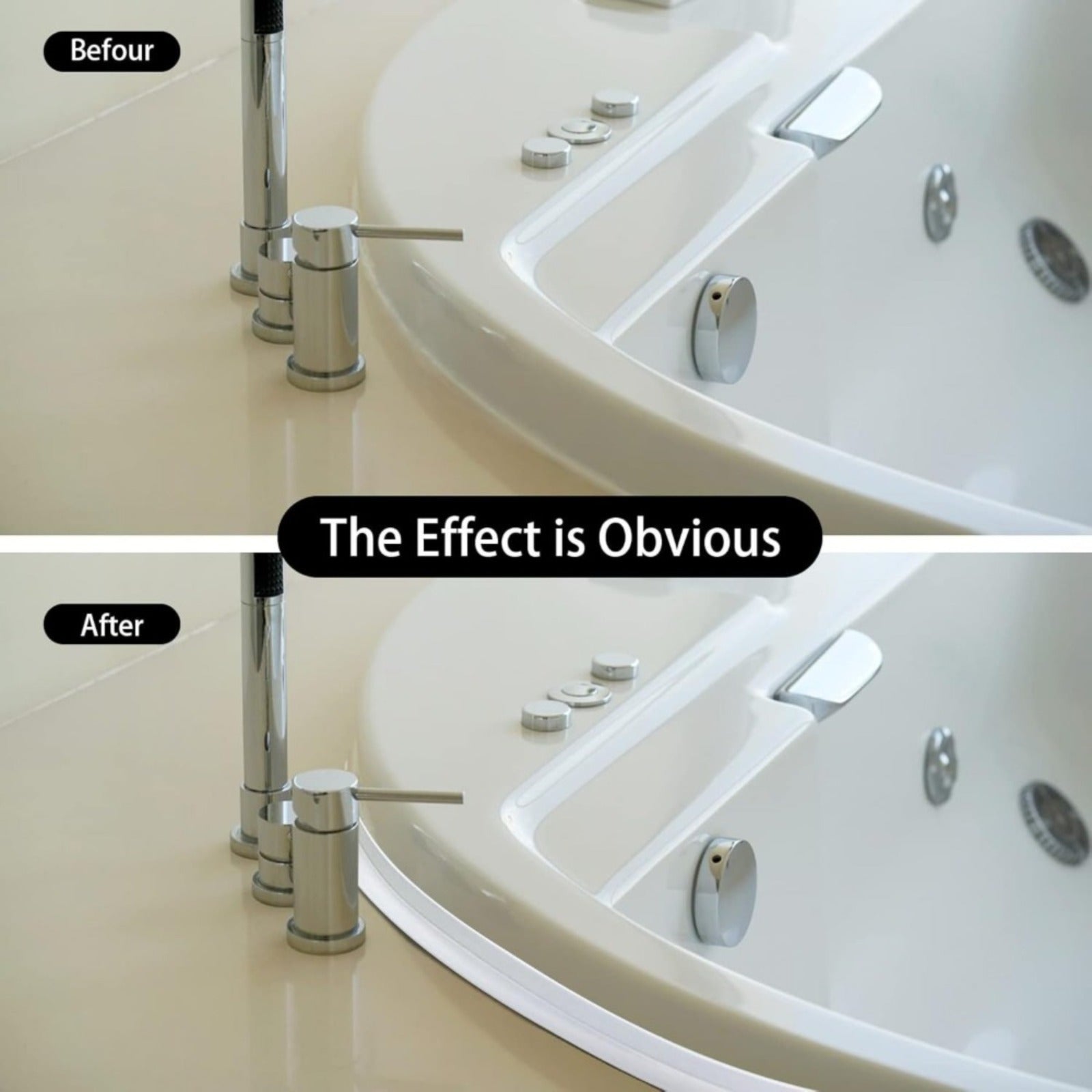 Ensemble d'outils de grout à 3 pièces avec bandes de grout et un gratte-ciel pour les rénovations à domicile et la fête Déco