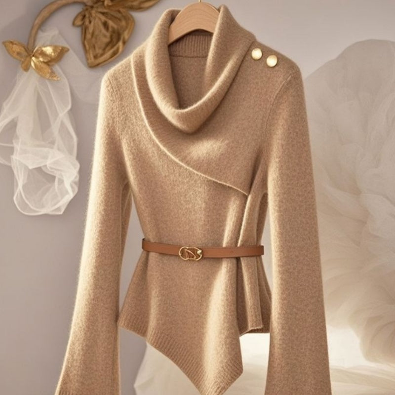 Women's Knitted Turtleneck Sweaters
