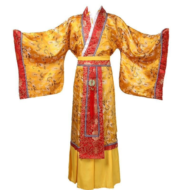 Costume antique de l'empereur de la dynastie Tang