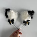 Bandeau d'oreilles de chat mignon en peluche