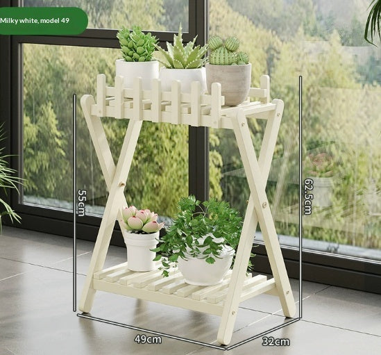 Moso Bambou Fleur Stand Multi-à étages Fleur Stand