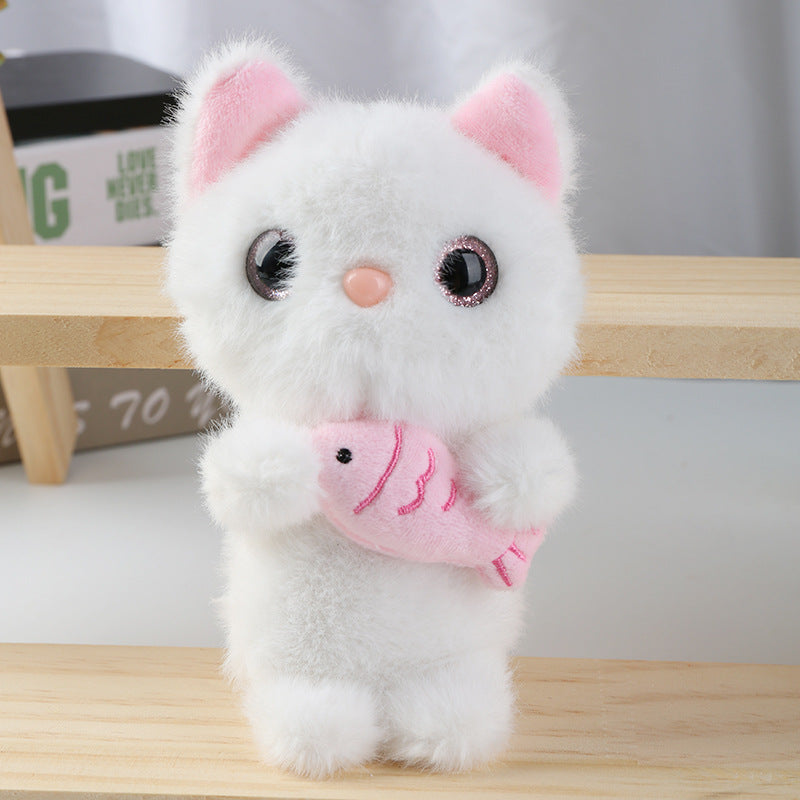 Jouet mignon et adorable en peluche pendentif petit chaton