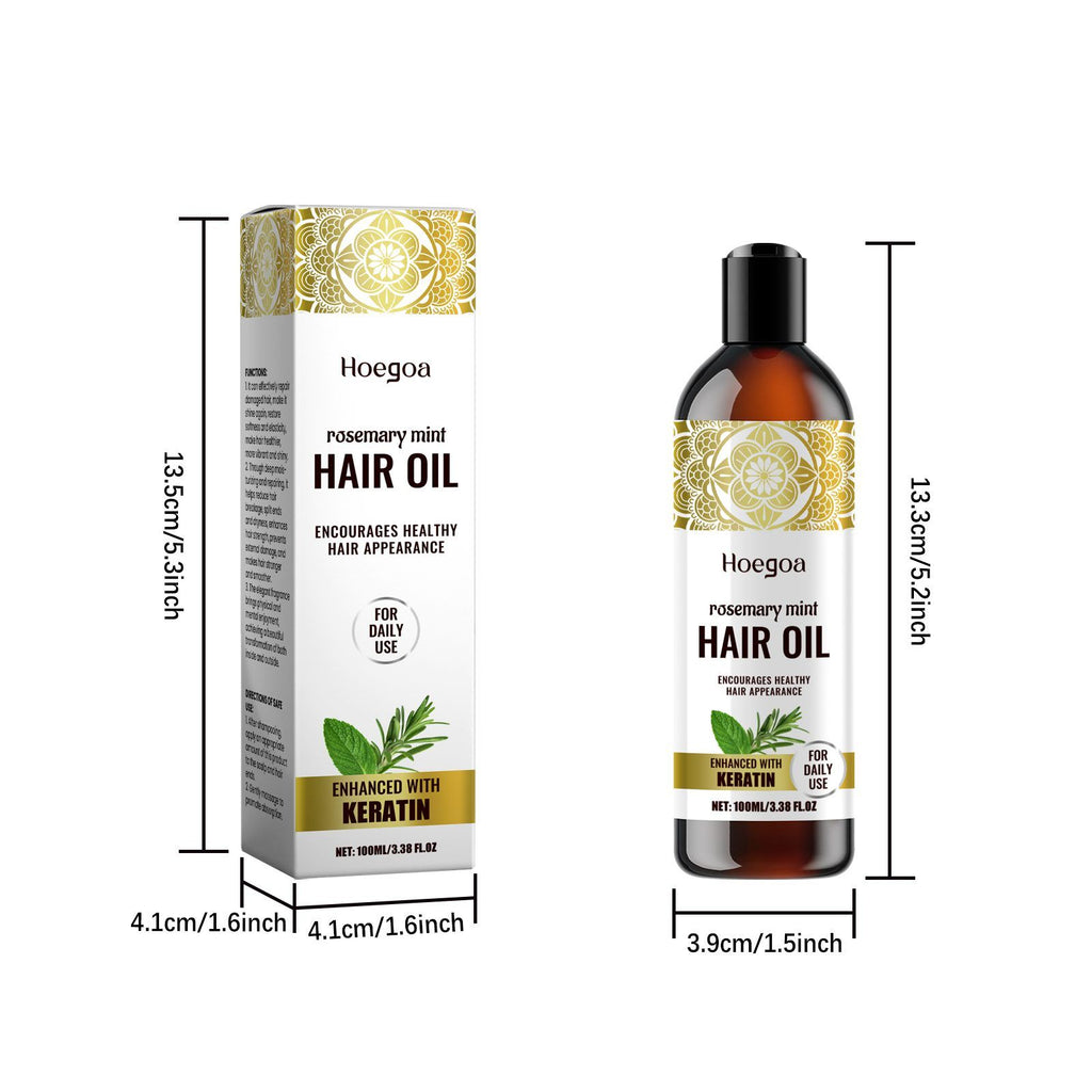 Huile de poils de menthe de romarin HOEGOA