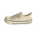 Femmes Mango Toile Chaussures Dentelle plate-forme Talon plat
