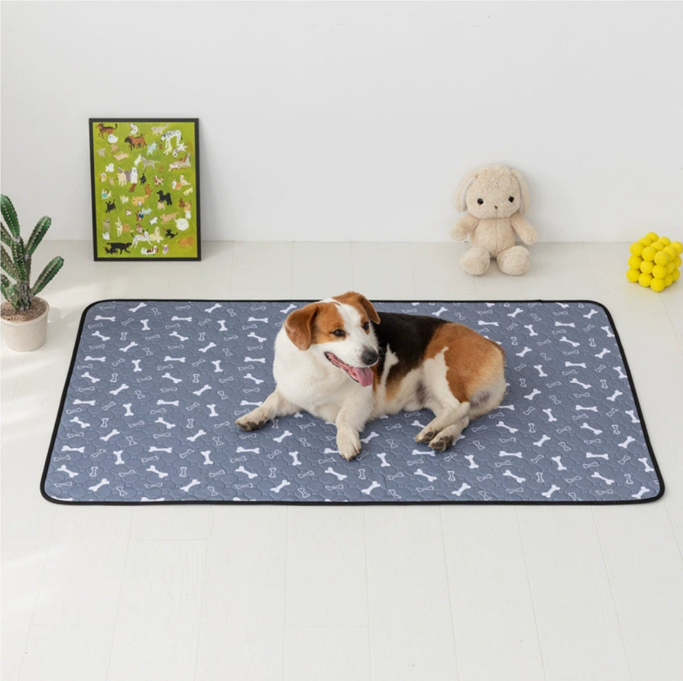 Tapis de barrière d'urine pour animaux de compagnie lavable