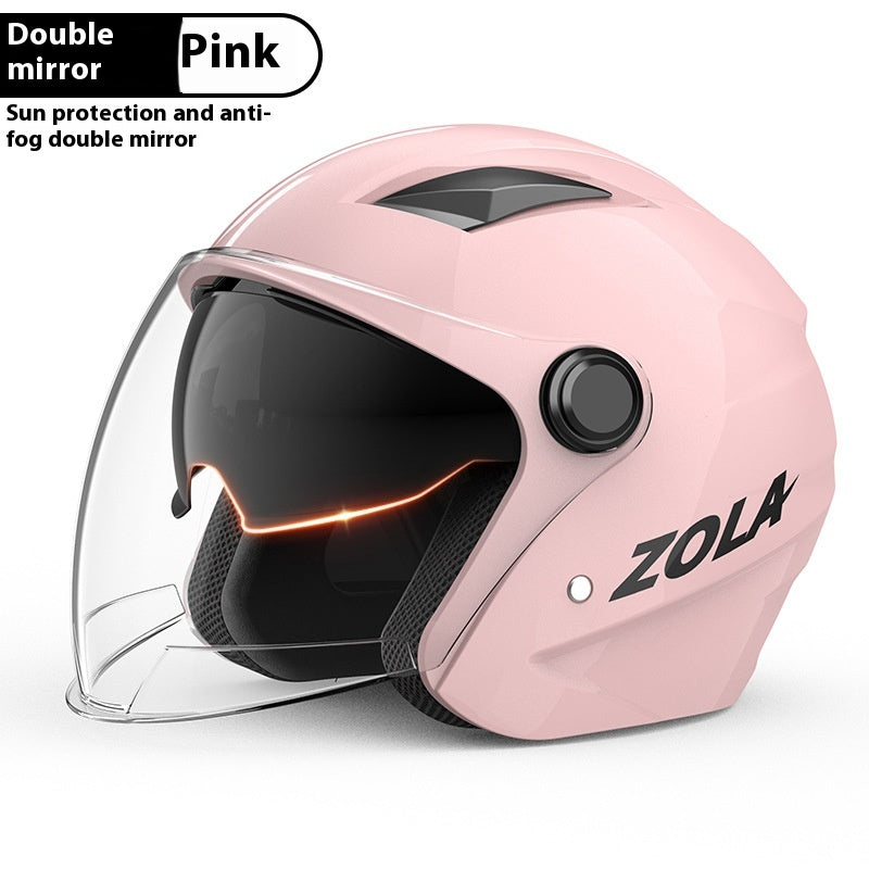 Men's Winter Electric Anti-Fog Helmet