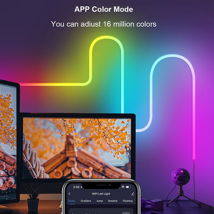 3 M Neon lumières avec bandes de musique
