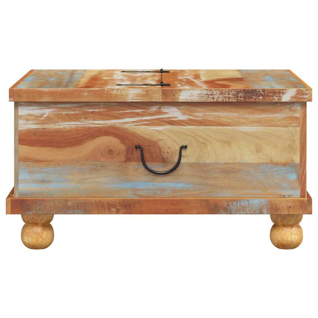 Table de café Bois recuit 70x Table de café Bois de mangue dure