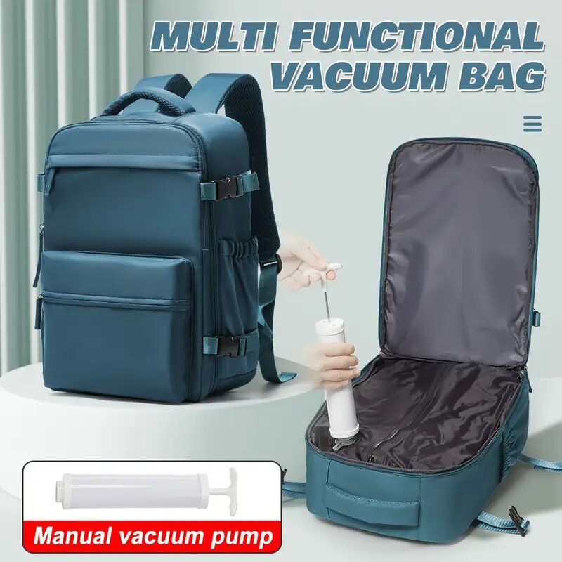 Compression sous vide minimaliste femelle Sac à dos de grande capacité