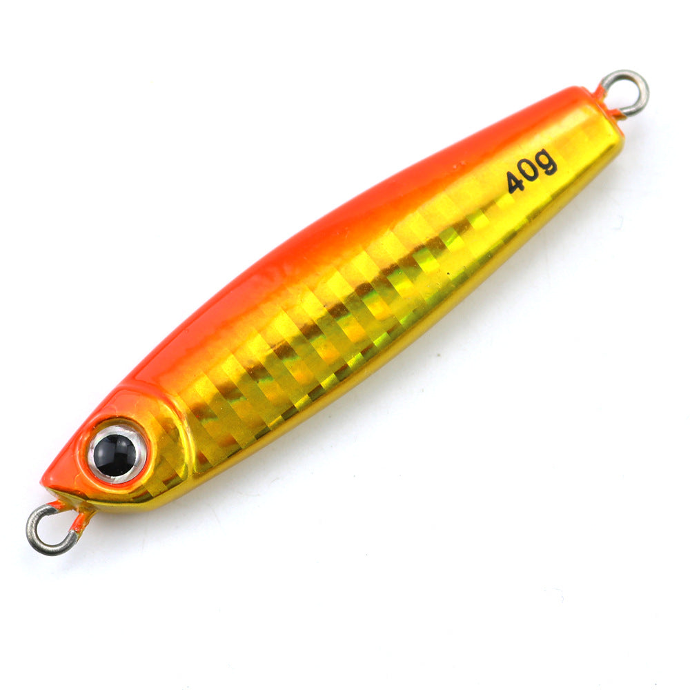 Petit Ke lourd Shore fonte plaque de fer Lure long cast le plomb poisson bionic appât