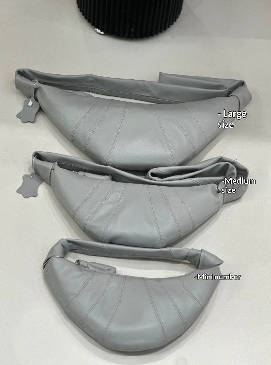 Hot-selling European and American sheepskin croissant bag for foreign trade