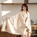 Serviette de bain épaisse en microfibre de ménage ultra fine