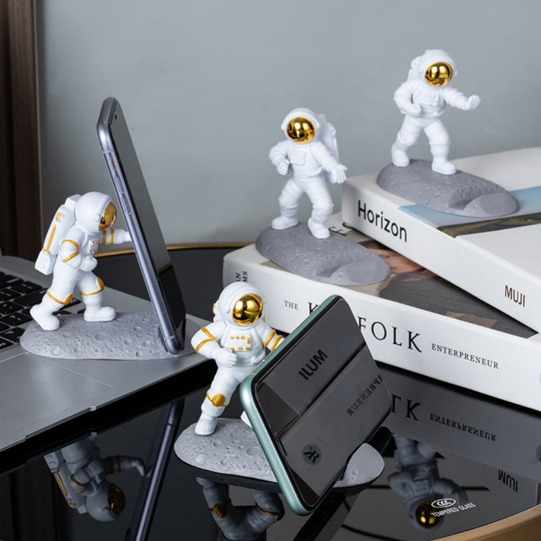 Astronaute Décoration Spaceman Support de téléphone portable Lazy Binge-watching Tool