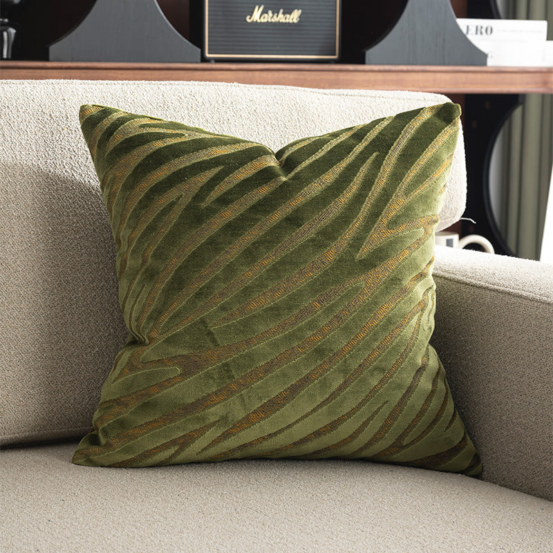 Coussin de canapé géométrique de luxe abordable Jetez l'oreiller et la couverture de dossier