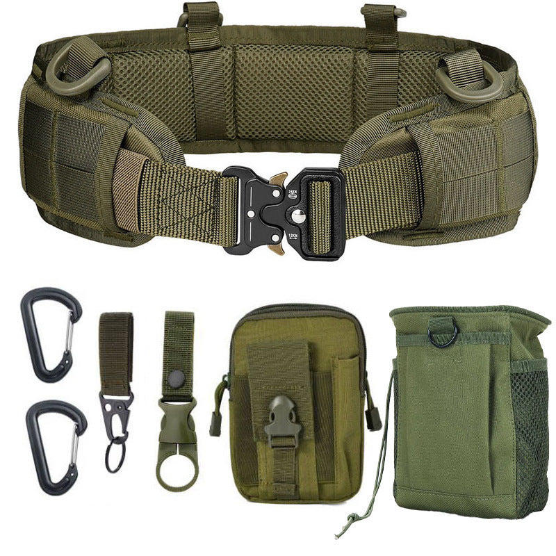 Seal de taille Huit pièces Set Quick Release Equipment Waist Bag Outdoor Patrol Multifonction