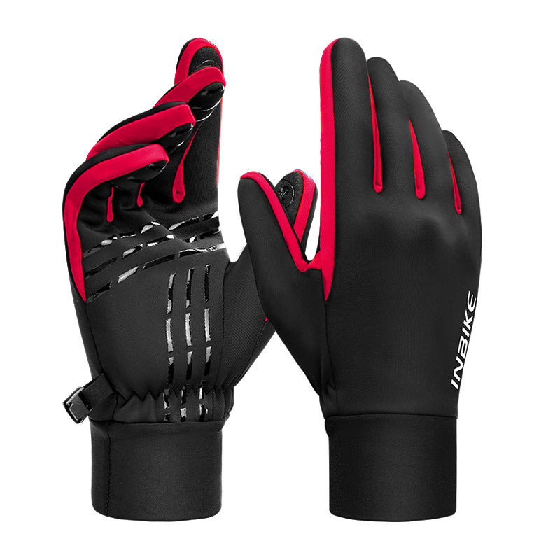Gants de vélo avec doublure en polaire