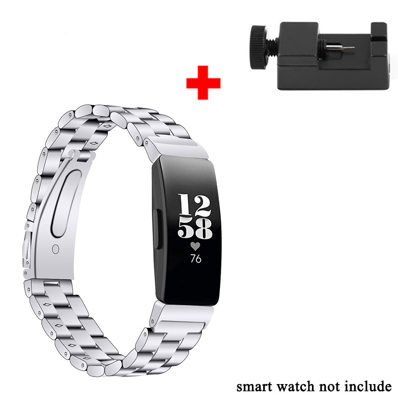 Bracelet de remplacement en métal massif en acier inoxydable
